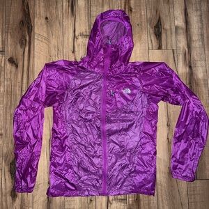 Purple north face lightweight jacket